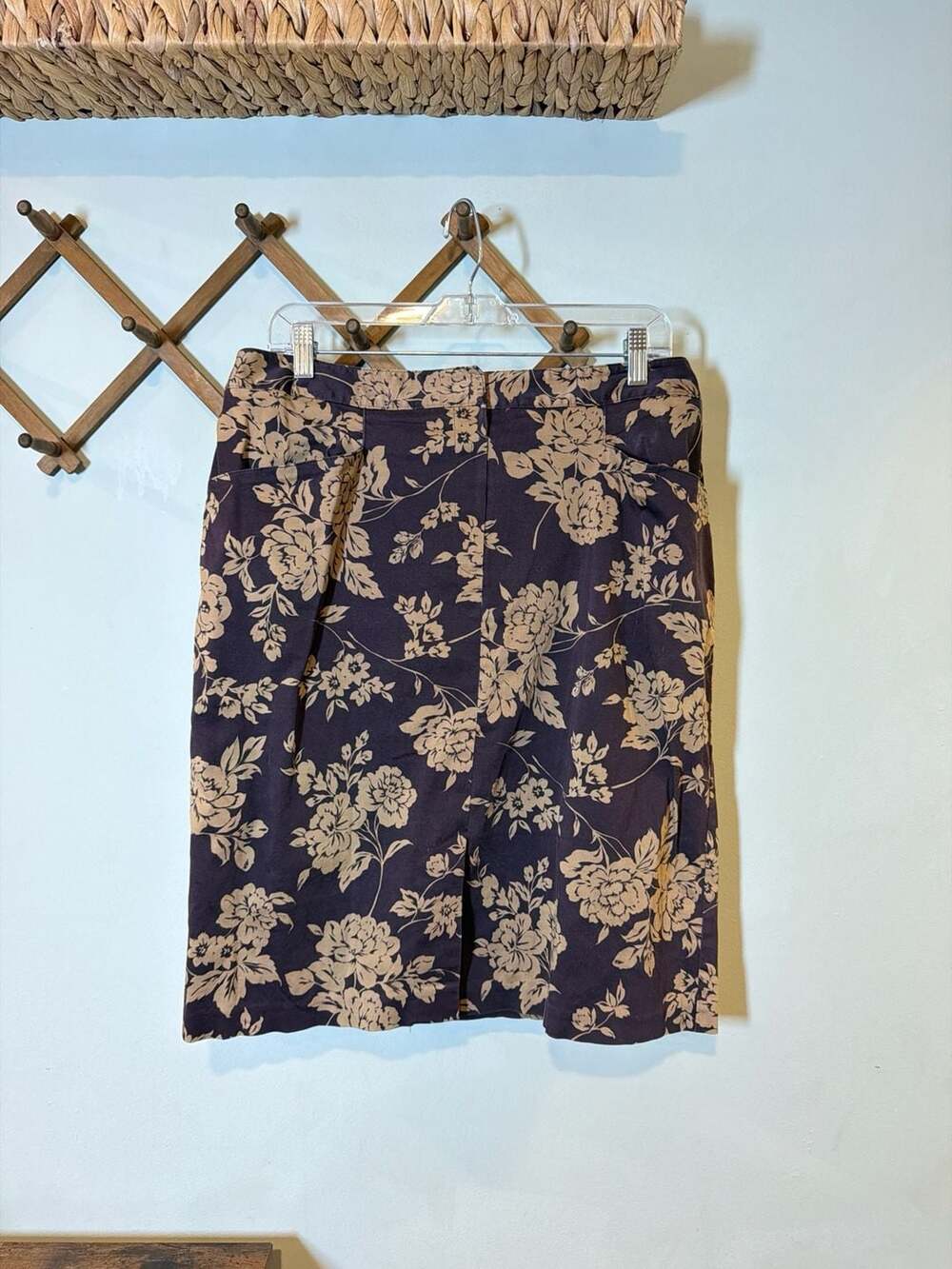 The Limited Samantha Stretch Floral Print Pencil Skirt